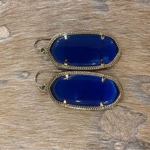 Kendra Scott Elle blue earrings